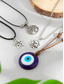 ieftine Colier de damă-Set de colier boho cu talismane stratificate pentru femei – pandantive multistrat cu ochi rău, soare și stea și choker cu mărgele, pentru modă spirituală, festivaluri și purtare zilnică