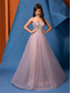 cheap PINK-A-Line Quinceanera Dresses Elegant Dress Formal Wedding Floor Length Sleeveless Spaghetti Strap Tulle Backless with Pleats 2025