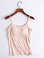 cheap Plain Tank Top-Women&#039;s Camisole Tank Top Solid Color Daily Casual Sleeveless Strap Regular Tops Daily Black White Pink Purple Fuchsia Summer
