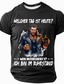 cheap Men&#039;s Funny T shirts-Oktoberfest Men&#039;s German T Shirt Short Sleeve T shirt 3D Print Crew Neck Shirt Exaggerated Designer Party Street Casual Black Blue Green Summer Spring All Seasons Clothing Apparel S M L XL XXL XXXL