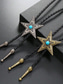 voordelige Heren dassen en vlinderdassen-Western bolo-stropdas voor heren met turquoise middenstuk, antiek brons of zilverkleurig metaal, verstelbaar gevlochten leren koord, vintage cowboy-rodeo-halsdoek voor countryconcerten, bruiloften en dagelijks gebruik
