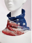 ieftine Accesorii-United States 250th Anniversary Women's American Flag Printed Toque Hat Neck Gaiter Dual Use - Patriotic style soft polyester one size fits most outdoor activities and Fourth of July celebrations