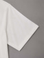 preiswerte Basic-T-Shirts-Herren T Shirt T-Shirt Kurze Ärmel V Ausschnitt Sommer Einfach Designer Basic Moderne zeitgenössische Klassicher Stil Urlaub Straße Ausgehen Schwarz Weiß Rosa Top T-Shirt für Herren
