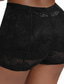 cheap Waist Trainer-Women&#039;s Shapewear Fashion Pure Color Lace Shorts Daily Sleeveless Black Beige Summer Spring Fall Winter Slim