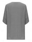 cheap Coats &amp; Trench Coats-Women&#039;s Casual Jacket Breathable Comfortable Oversized Casual Plain Casual Daily Wear Open Front Regular Collarless Regular Fit Half Sleeve Outerwear Black White Pink Summer