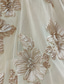 voordelige Jurkensets voor mama-A-lijn 3-delig pak Tot de enkel Bruiloft gast jurk Moeder van de bruid jurk Lange mouw Boothals Elegant Eenvoudig Casual Formeel Bruiloft gast Chiffon met Kant
