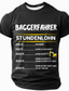 cheap Men&#039;s Funny T shirts-Men&#039;s Funny German T Shirt Short Sleeve T shirt 3D Print Crew Neck Shirt Fashion Daily Basic Street Casual Daily Black Red Blue Summer Spring All Seasons Clothing Apparel S M L XL XXL XXXL