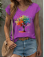 cheap Floral Tank Top-Women&#039;s Floral Graphic Butterfly Camisole Tank Top Vintage Stylish Classic Sleeveless Short Sleeve V Neck Regular Tops Daily Print Black White Pink Red Blue Summer Spring