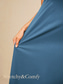 preiswerte abendkleider-Damen Minikleid Chiffonkleid Elegant Party Einfarbig Halbarm Rundhalsausschnitt Blau Sommer Frühling Herbst
