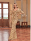 ieftine albastru-Rochii de Quinceanera sirenă  trompetă Rochie elegantă Nuntă formală Lungime la podea Mâneci lungi Decolteu în formă de inimă Cu mărgele cu paiete