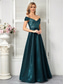 cheap BLUE-A-Line Quinceanera Dresses Elegant Dress Formal Wedding Floor Length Sleeveless Spaghetti Strap Polyester V Back with Pleats 2025