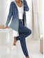 abordables Survêtements pour femmes-Femmes Actif Quotidien Sweat à capuche Survêtement Ensembles de Pantalons manche longue À capuche Fleuri Graphique Cordon de serrage Imprimé Extérieur Occasionnel Noir Bleu Marine Marron clair