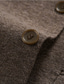 cheap Formal Suits-Men&#039;s Wool Tweed Suits Wedding Business Herringbone Suits Brown Grey Retro Formal Tailored Fit 3 Piece Single Breasted Two-buttons