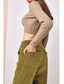 cheap Wide Leg &amp; High Waisted-Women&#039;s Wide Leg Chinos Fashion Casual Full Length High Waist Plain Pocket Comfy Soft Comfortable Micro-elastic Outdoor Street Black Blue Green Coffee Spring Fall Winter Loose Fit
