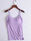 cheap Plain Tank Top-Women&#039;s Camisole Tank Top Solid Color Daily Casual Sleeveless Strap Regular Tops Daily Black White Pink Purple Fuchsia Summer