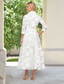 preiswerte Knöchellänge-A-Linie Schlauchkleid Bodenlang Hemdblusenkleid Partykleid Cocktailkleid Brautmutterkleid Langarm V Ausschnitt Hemdkragen Elegant Einfach Minimalistisch Formell Hochzeitsgast Spitze mit Knöpfe