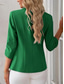 cheap Blazers &amp; Suits-Women&#039;s Blazer Comfortable Breathable Pocket Casual Plain Office Street Casual Daily Wear Single Breasted Regular Turndown Regular Fit Long Sleeve Outerwear Black White Red Spring Fall