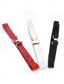 abordables Ceinture pour femme-Ceinture élastique à nœud papillon pour femme – Ceinture en similicuir avec boucle en métal, style skinny élégant pour le bureau, les fêtes ou les tenues formelles