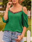 cheap Plain Tops-Women&#039;s Camisole Tank Top Solid Color Daily Casual Half Sleeve Strap Regular Tops Daily Lace Patchwork Black Red Brown Green Summer