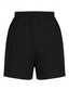 cheap Plain Cotton Linen Pant-Women&#039;s Chinos Shorts Basic Casual Short Medium Waist Plain Pocket Drawstring Comfort Outdoor Micro-elastic Vacation Street Daily Navy Black Beige Summer Spring Regular Fit