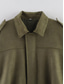 cheap Casual Jackets-Women&#039;s Casual Jacket Comfortable Breathable Pocket Buttons Casual Plain Vacation Street Casual Daily Wear Zipper Short Turndown Regular Fit Long Sleeve Outerwear Black Wine Orange Summer Spring