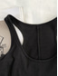 cheap Plain Tank Top-Women&#039;s Camisole Tank Top Solid Color Daily Stylish Casual Sleeveless Scoop Neck Regular Tops Daily Backless Black Light Brown Brown Summer