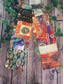 cheap Wide Leg &amp; High Waisted-Women&#039;s Wide Leg Chinos Vacation Vintage Ethnic Style Long High Waist Graphic Plaid Checkered Pocket Elastic Waistband Comfy Soft Comfortable Micro-elastic Outdoor Street Blue Orange Summer Spring