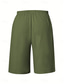 voordelige Bermuda-shorts-Dames korte broek Korte broek Zomer korte broeken Strandshorts Vakantie Modieus Casual Knielengte Hoge taille Effen Trekkoord Zak Comfort Lichtgewicht Zacht Micro-elastisch Buiten Strand Feestdagen