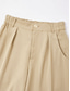 billige Bukser-Dame Dressbukser Full lengde Høy Midje Grunnleggende Fritid hverdag Høy kvalitet Formell Hverdag Fritid / hverdag Kamel Alle årstider S M L