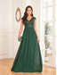 cheap BLACK-A-Line Quinceanera Dresses Elegant Dress Formal Wedding Floor Length Sleeveless V Neck Chiffon V Back with Pleats 2025