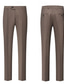 cheap Formal Suits-Men&#039;s Wool Tweed Suits Wedding Business Herringbone Suits Brown Grey Retro Formal Tailored Fit 3 Piece Single Breasted Two-buttons