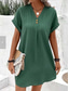 cheap Plain Dress-Women's Mini Dress Corset Dress T Shirt Dress Tee Dress Shift Dress Casual Vacation Daily Regular Fit Graphic Short Sleeve V Neck Black Pink Wine Blue Summer