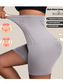 cheap Plain Leggings-Women&#039;s Shapewear Shapewear Short High Waist Plain Elastic Waistband Soft Comfortable High Elasticity Yoga Cuticolor Grey Black Brown Summer Spring Slim Fit