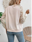 cheap Bomber Jacket-Women&#039;s Bomber Jacket Comfortable Breathable Lace Patchwork Zipper Pocket Elegant Casual Plain Vacation Street Casual Daily Wear Zipper Regular Stand Collar Regular Fit Long Sleeve Outerwear Black