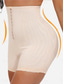 cheap Plain Leggings-Women&#039;s Shapewear Shapewear Short High Waist Plain Elastic Waistband Soft Comfortable High Elasticity Yoga Cuticolor Black Summer Spring Slim Fit