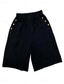 ieftine Bermude-Pentru femei Bermude Pantaloni Scurți Pantaloni scurți de vară Pantaloni scurți de plajă Vacanță Modă Șic Stradă Lungimea genunchiului Talie Înaltă Simplu Buzunar Talie elastică Confort Ușor Απαλό