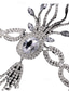 cheap Masquerade Accessories-Women's 1920s Gatsby Feather Headpiece - Vintage Rhinestone Flapper Headband for Roaring Twenties Themed Parties and Costume Balls