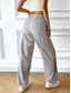 cheap Pants-Women&#039;s Sweatpants Chinos Fashion Streetwear Full Length High Waist Plain Elastic Waistband Comfy Soft Comfortable Micro-elastic Outdoor Street Apricot Gray Summer Spring Regular Fit