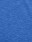 ieftine Tricou casual Henley-Bărbați Tricou Cămașă Henley Tee Top Mânecă scurtă Simplu Modă Designer De Bază Henley Vacanță Stradă Ieșire Vară Kaki Tricou Henley