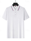 preiswerte Klassisches Poloshirt für Herren-Herren Golfshirt Piqué-Poloshirt Lässig Geschäft Gerippter Polokragen Kurzarm Mode Basic Einfarbig Knöpfe Sommer Frühling &amp; Herbst Normale Passform Schwarz Rosa Gelb Marinenblau Orange Golfshirt