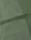 cheap Wedding Suits-Men&#039;s Wedding Business Suits Black Sage Fashion Formal Solid Colored Standard Fit 3 Piece Single Breasted Two-buttons
