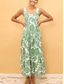 cheap Floral Dress-Women&#039;s Maxi Dress A Line Dress Slip Dress Vacation Casual Boho Outdoor Going out Regular Fit Floral Sleeveless Halter Neck White Yellow Blue Orange Summer Spring