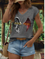 voordelige Humor &amp; Citaten Tanktop-Dames tanktop met grafische letters, vintage, stijlvol, klassiek, mouwloos, korte mouwen, V-hals, normale tops, dagelijkse vakantiekleding, print, zwart, wit, rood, blauw, paars, zomer, lente