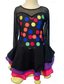 ieftine Rochii de patinaj artistic-Rochie de Patinaj Artistic Pentru femei Fete Πατινάζ στο πάγο Rochii Ținute Multicolor Spandex Înaltă Elasticitate Antrenament Competiție Ținută Patinaj Confecționat Manual Peteci Manșon Lung Patinaj