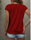 voordelige Humor &amp; Citaten Tanktop-Dames tanktop met grafische letters, vintage, stijlvol, klassiek, mouwloos, korte mouwen, V-hals, normale tops, dagelijkse vakantiekleding, print, zwart, wit, rood, blauw, paars, zomer, lente