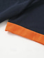 preiswerte Klassisches Poloshirt für Herren-Herren Polo Lässig Sport Umlegekragen Kurzarm Sport Freizeit Einfach Mehrfachpackung Knopf vorne Sommer Marineblau + Weiß Marine + Marine Marineblau + Schwarz Marineblau + Gelb Marineblau + Milchgrün