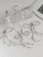 cheap Women&#039;s Necklace-Women&#039;s Pearl Bow Necklace and Drop Earrings Set - Elegant Statement Jewelry for Fashion Parties and Cocktail Events