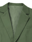 cheap Wedding Suits-Men&#039;s Wedding Business Suits Black Sage Fashion Formal Solid Colored Standard Fit 3 Piece Single Breasted Two-buttons