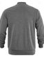 ieftine Jachete casual-Bărbați Jachete Iarnă Jachetă din lână Sacou Jacheta Varsity Vacanță Zilnic Termic cald Buzunar Lână  Toamnă Iarnă Simplu Modă Șic Stradă Guler de stand Regulat Negru Roșu-aprins Bleumarin Albastru