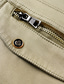 halpa Cargo-takit-Miesten Kevyt takki Cargo takki Rento takki Loma Päivittäin Pidä lämpimänä Tasku Syksy Talvi Tavallinen Muoti Klassinen Stand-kaula-aukko Normaali Vaalea khaki Khaki Jackets